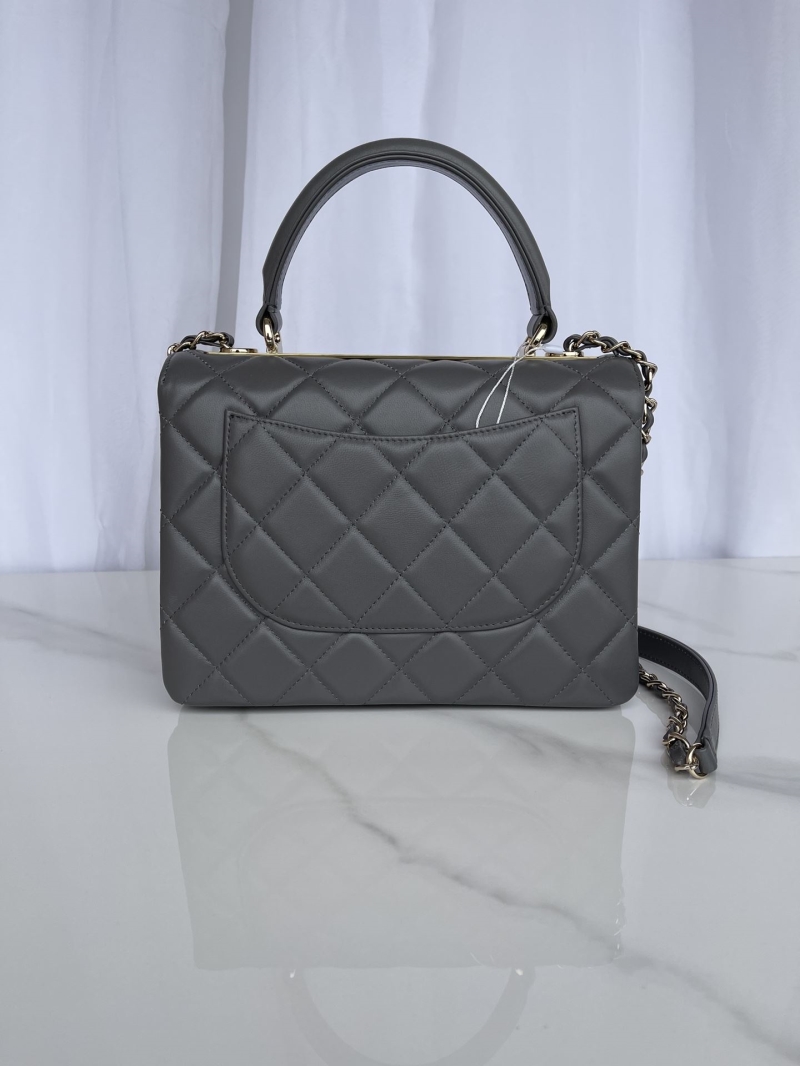 Ch**el top handle bags